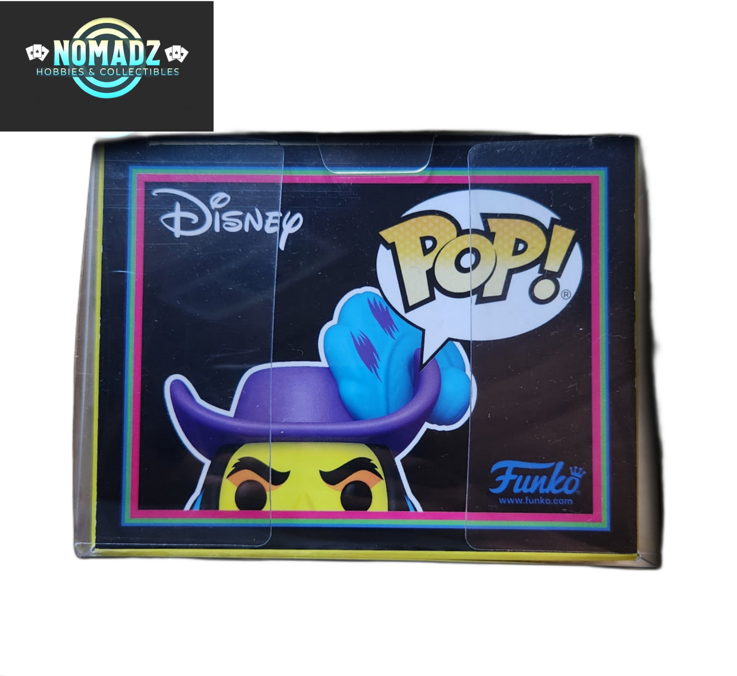 (Special Edition) Disney Villains Funko Pop! Vinyl Captain Hook Blacklight Figure